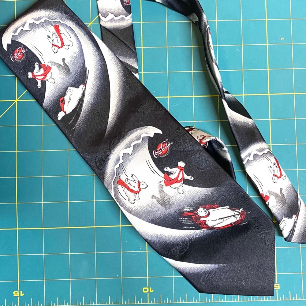 Coca Cola Christmas Neck Tie